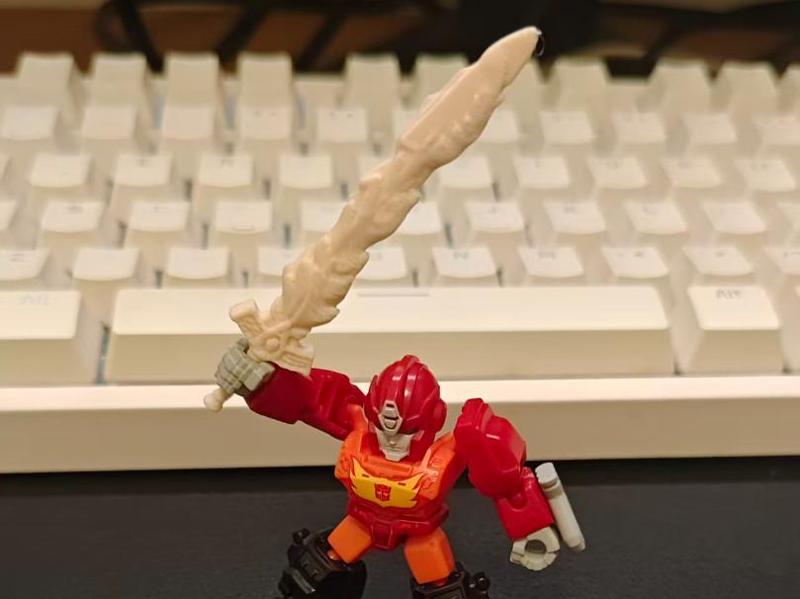 Buluoke Star Edition Transformers Rodimus Prime Flame Sword