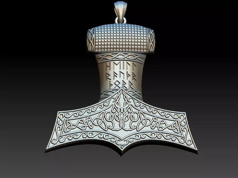 Viking Hammer - Mjollnir pendant