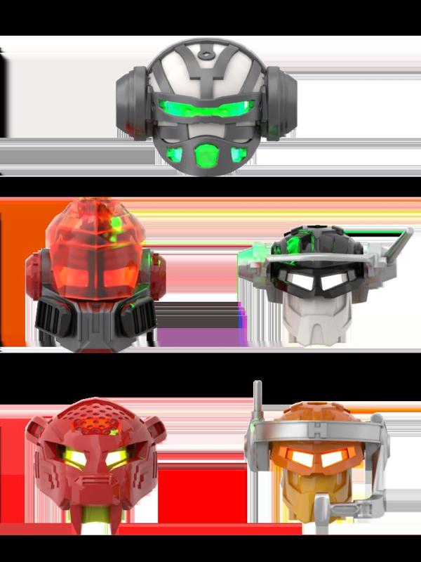 Hero Factory Masks (Delta Team) SET