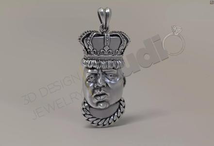 The Notorious B I G pendant 3d model
