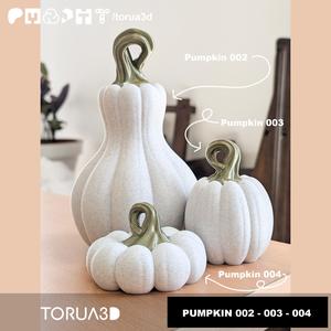 Pumpkin 002 - 003 - 004 - Decoration - stl - 3mf