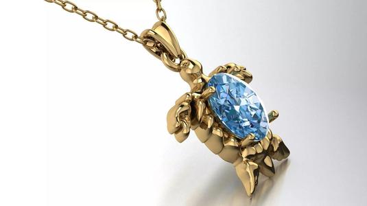 turtle pendant
