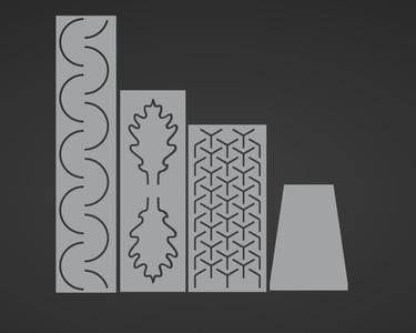 stencils for sewing/cutting tactical gear