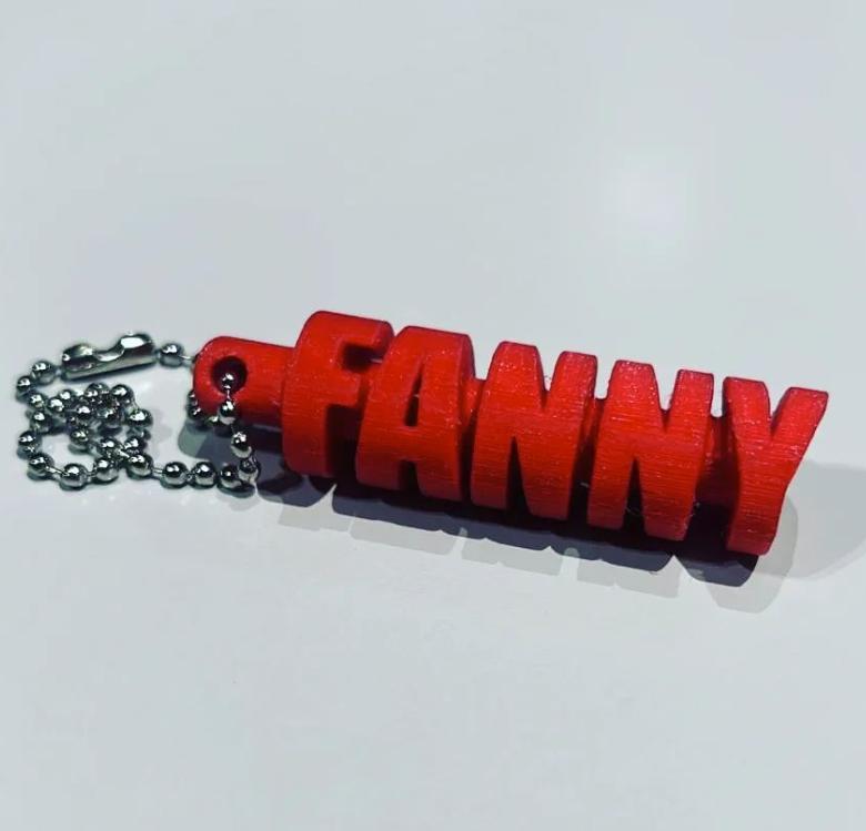 Fanny- keychain