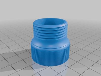 Coke Bottle to 3/4" BSP thread connector