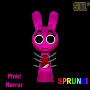 Sprunki Incredibox Redy Horror Sprunki STL 3D Character Fanart