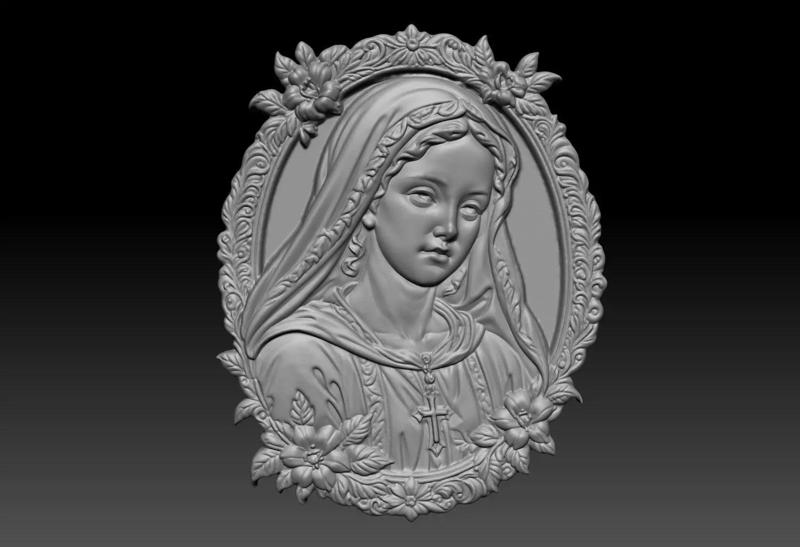 Virgin Mary Pendant 03-230826