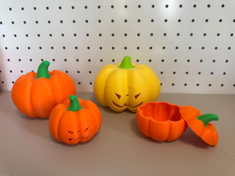 Halloween Pumpkin Pumpkin Candy Box Storage Box no AMS pretend play toy Halloween toy