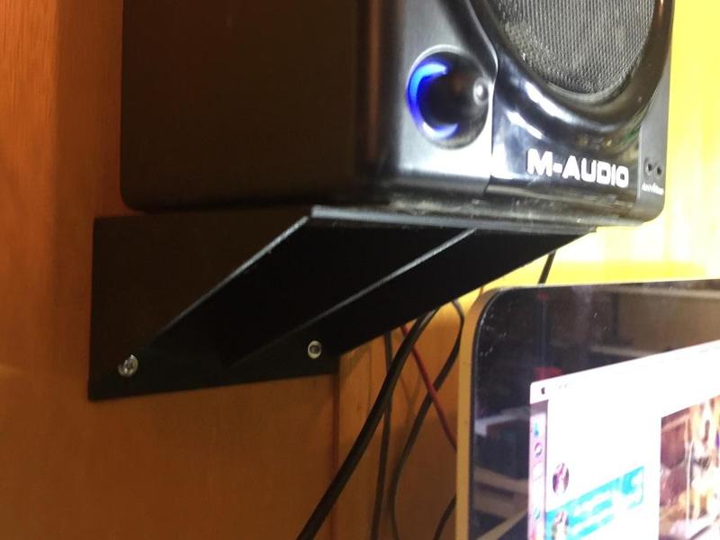 Wall Mount Brackets for M-Audio AV-40 Speakers