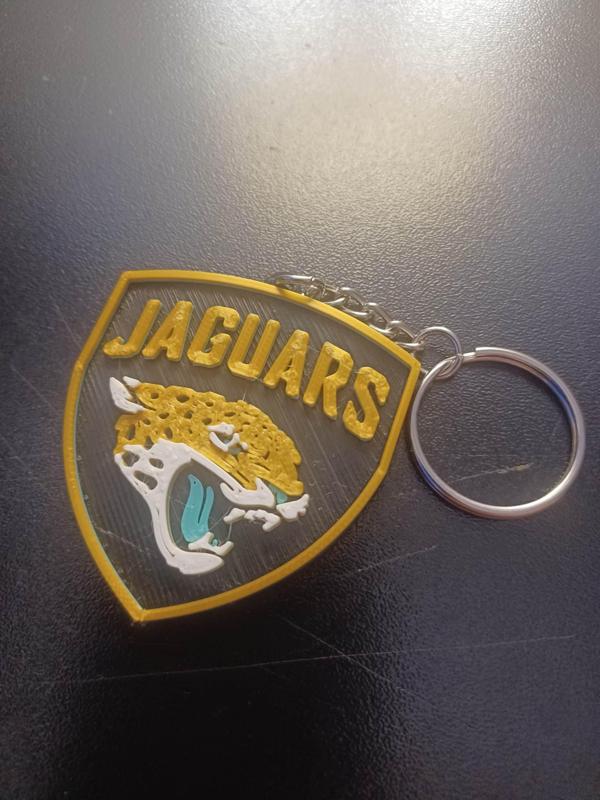 Jacksonville Jaguars Keychain