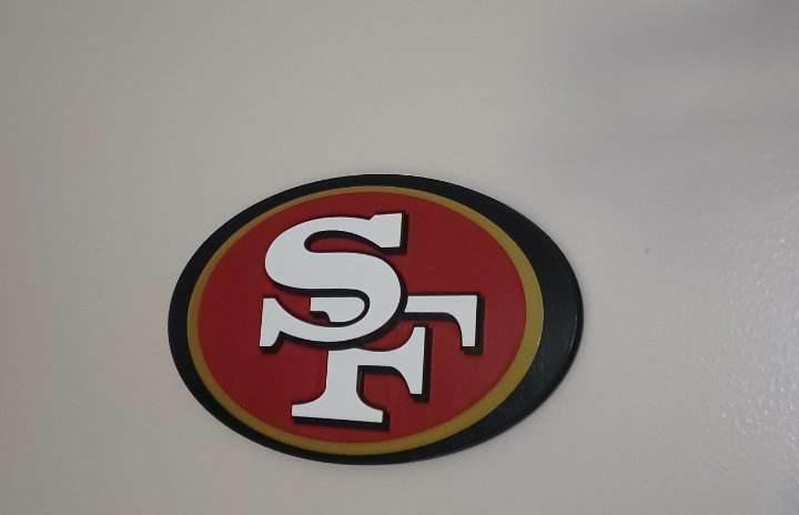 30cm Wall Mountable San Francisco 49ers Plaque