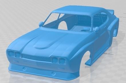 Ford Capri RS3100 Cosworth Cosworth Printable Body Car