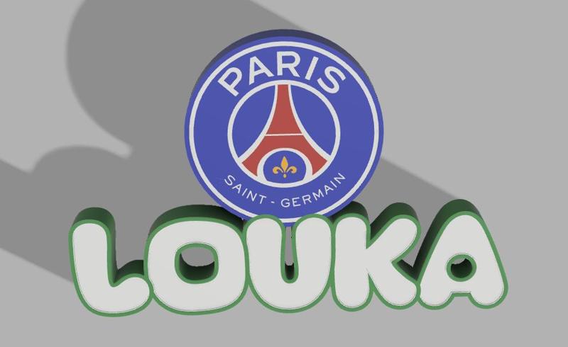 First name lamp Louka PSG