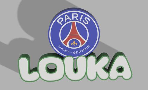 First name lamp Louka PSG