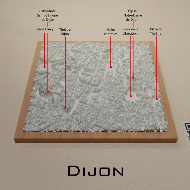 Dijon - Dijon ville - Greater Dijon - City print