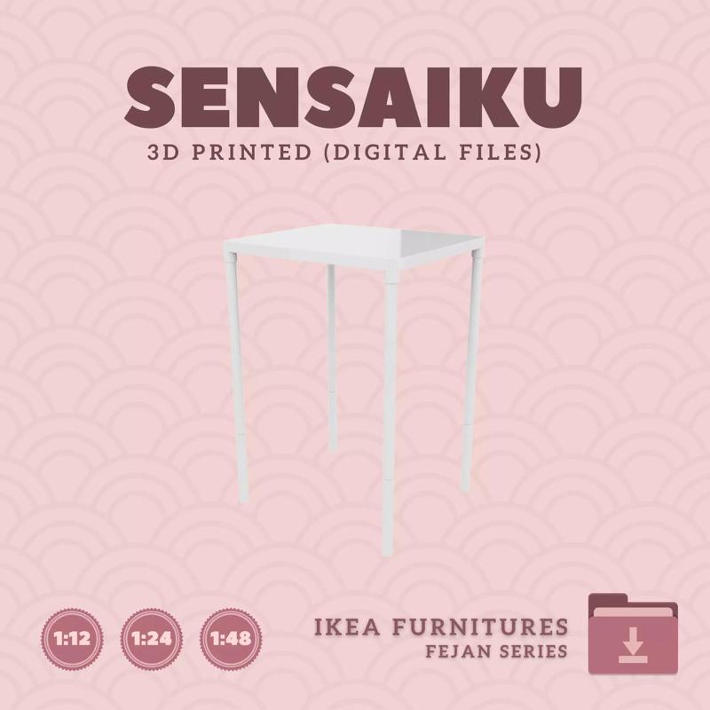 27 FEJAN Table for Miniature Dollhouse - IKEA - 3D Print