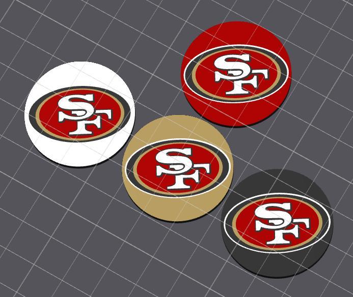 San Francisco 49ers - Valve Stem Cap