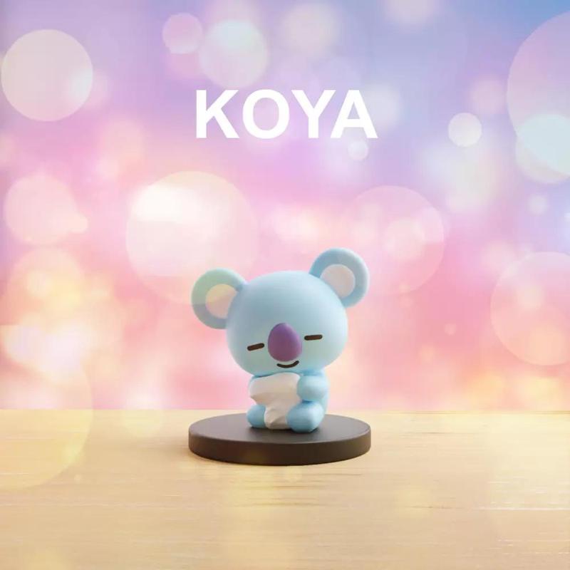 KOYA BT21 BTS 3D Printable Figure Cute Kpop Fan Toy