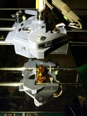 double quick release quickfit carriage for prusa it2 belt