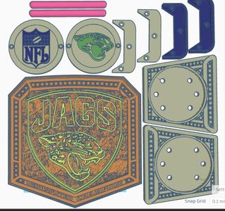 Jacksonville Jaguars WWE Style Undisputed Title