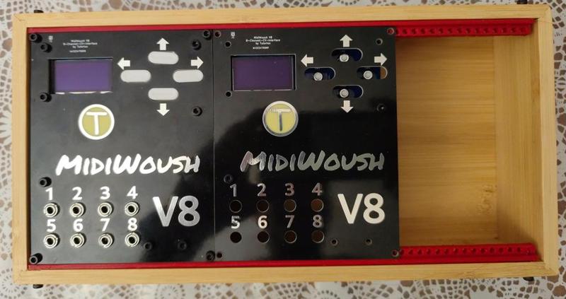 Eurorack-Rails for "big" IKEA TAVELAN-Box