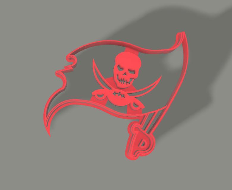 COOKIE CUTTER LOGO TAMPA BAY Buccaneers NFL