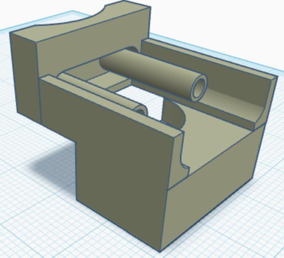 E3D Revo 6 mount for Ender 3 v2 neo
