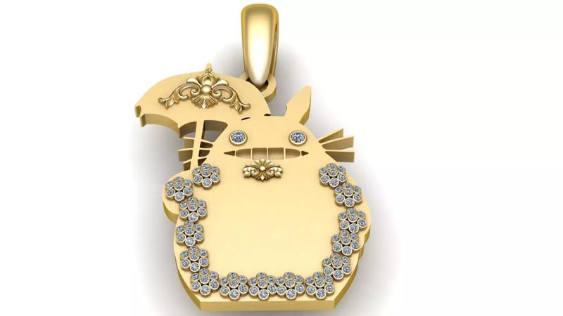 OWL BIRD PENDANT 3D PRINTABLE MODEL