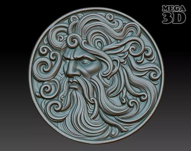 Roman Shaman basrelief 05 241010