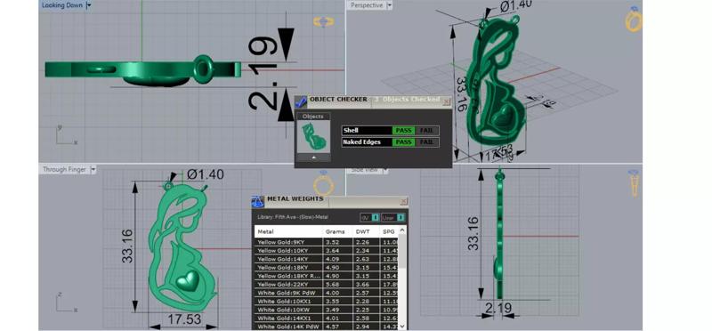 Mother and Child stl 3dm Pendant Model gp0125