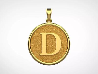 Pendant Letter D N33