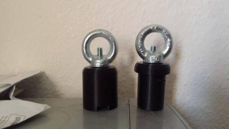 AquaBound Paddle Manta Ray FibreGlass Tentpole plugs