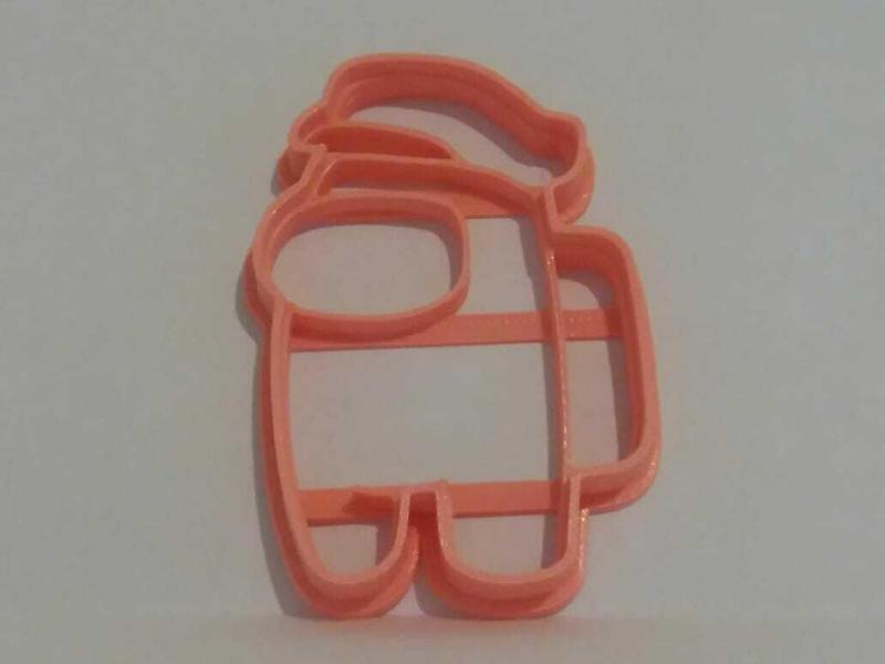 AMONG US COOKIE CUTTER - CREW MEMBER WITH CAP