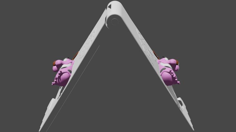 Courage phone holder