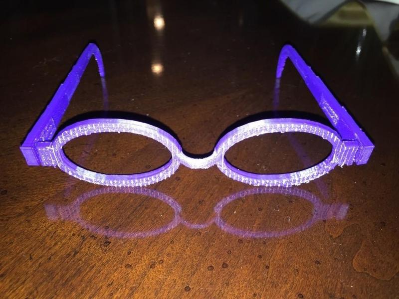 OpenSCAD Glasses