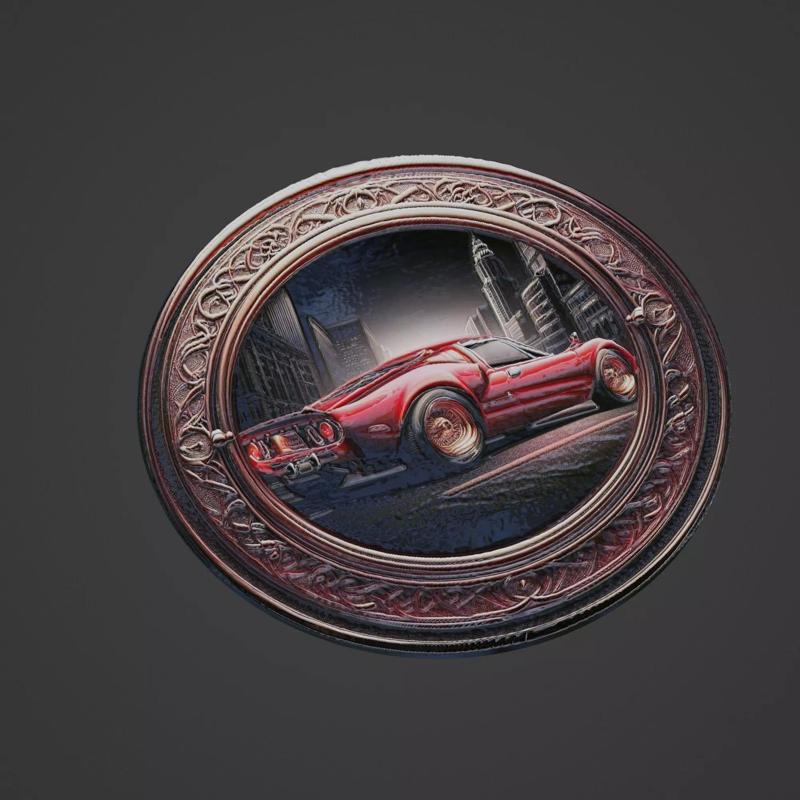 Car Pendant Medallion