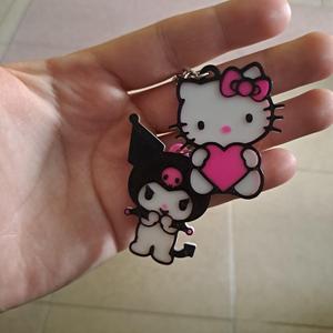 ❤️🐱 Kuromi & Hello Kitty Pendants 🐱❤️