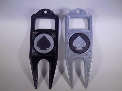 SPADE Golf Ball Marker