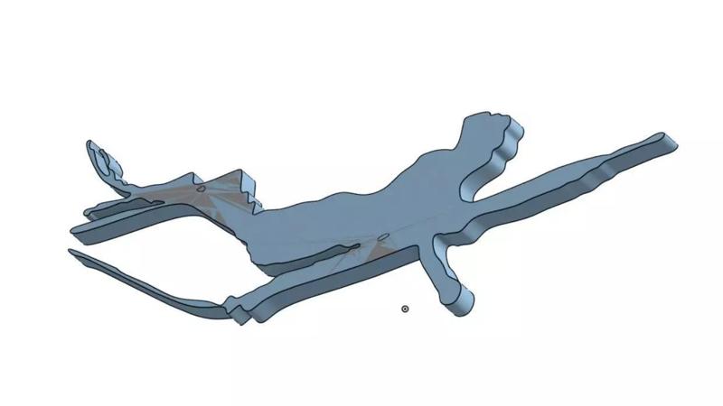 Spearfishing Silhouette