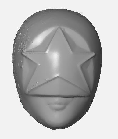 Power Rangers Red Zeo Lightning Collection head