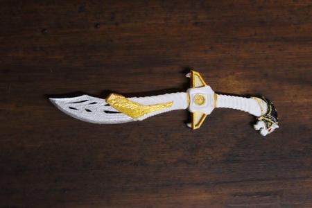 SABA - MIGHTY MORPHIN POWER RANGERS - WHITE RANGER