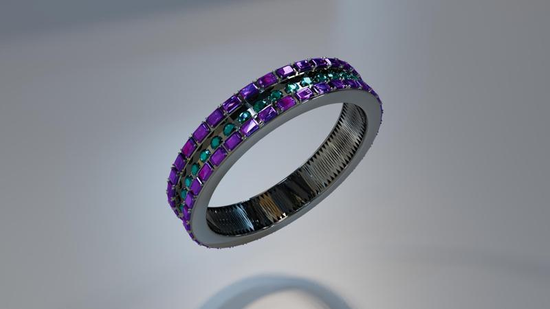 Enchanted Ring: Beauty in Lace