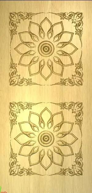 SOLID WOODEN DOOR 3D DESIGN