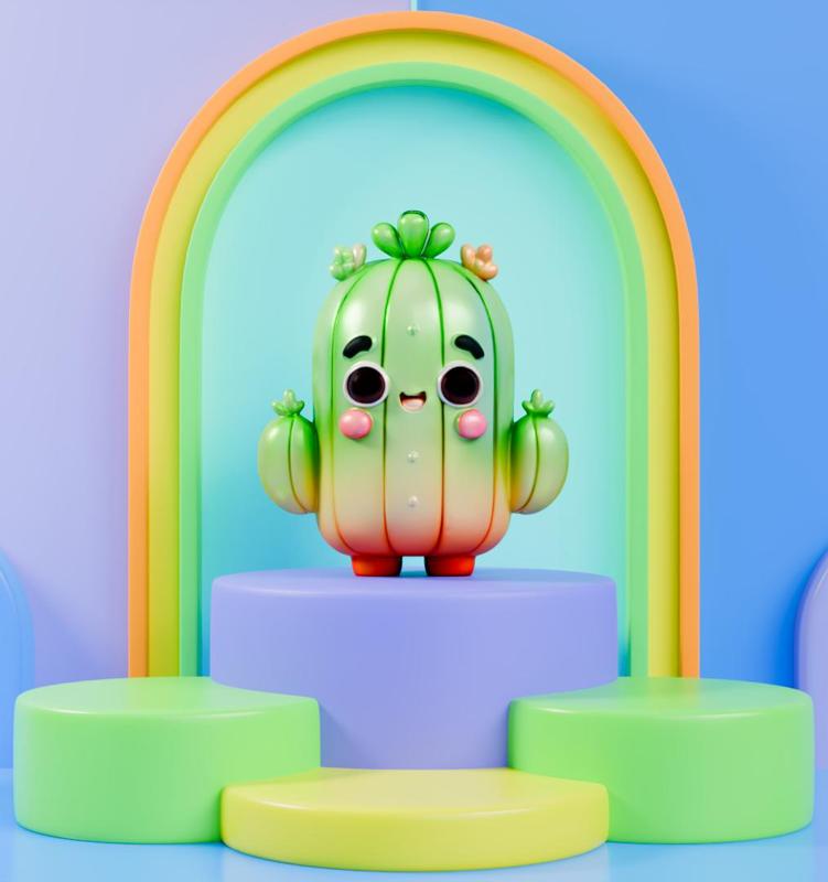 HappyCactus 3D