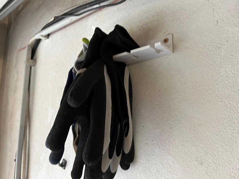 Handschuhhalter für 4 Garten-/Arbeitshandschuhe - Glove holder for 4 garden/work gloves