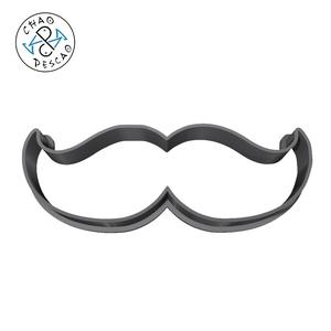 Moustache - Cookie Cutter - Fondant - Polymer Clay