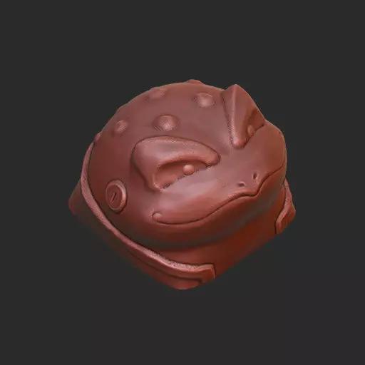Boss Frog Keycap