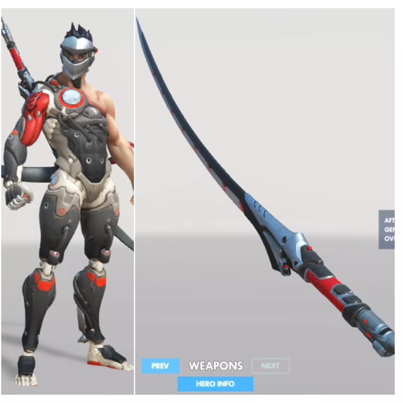 Blackwatch Genji katana