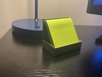 sticky note pad holder 