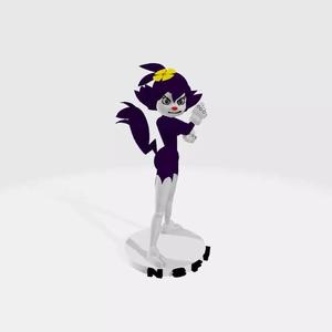 Animaniacs Dot undressed